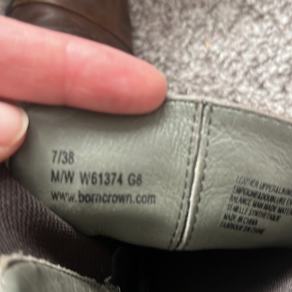 Born boots size 7 leather upper - Picture 6 of 6